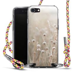 New Carry Case Transparent Stoff colourful/silber