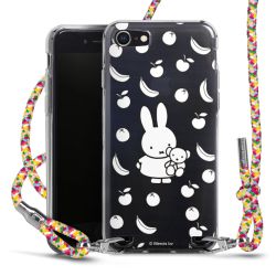 New Carry Case Transparent Stoff colourful/silber