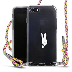 New Carry Case Transparent Stoff colourful/silber