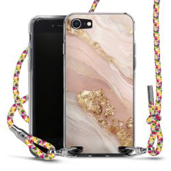 New Carry Case Transparent Stoff colourful/silber