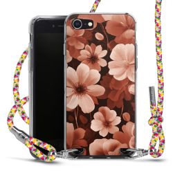 New Carry Case Transparent Stoff colourful/silber