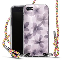 New Carry Case Transparent Stoff colourful/silber