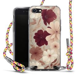 New Carry Case Transparent Stoff colourful/silber