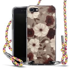 New Carry Case Transparent Stoff colourful/silber