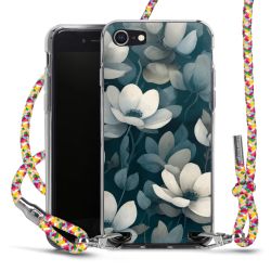 New Carry Case Transparent Stoff colourful/silber