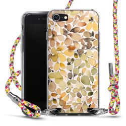 New Carry Case Transparent Stoff colourful/silber