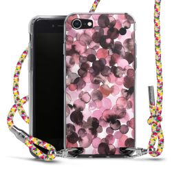 New Carry Case Transparent Stoff colourful/silber