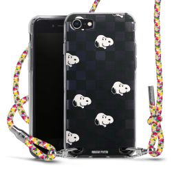 New Carry Case Transparent Stoff colourful/silber