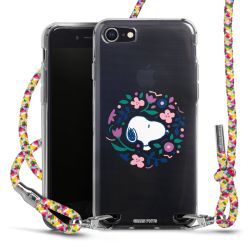 New Carry Case Transparent Stoff colourful/silber