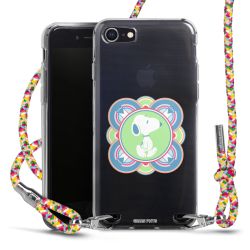 New Carry Case Transparent Stoff colourful/silber