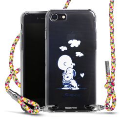 New Carry Case Transparent Stoff colourful/silber