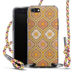 New Carry Case Transparent Stoff colourful/silber