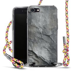 New Carry Case Transparent Stoff colourful/silber