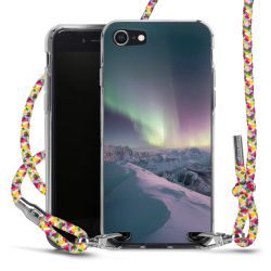 New Carry Case Transparent Stoff colourful/silber