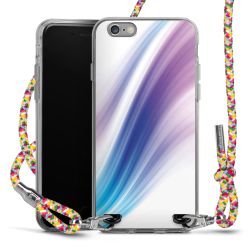 New Carry Case Transparent Stoff colourful/silber