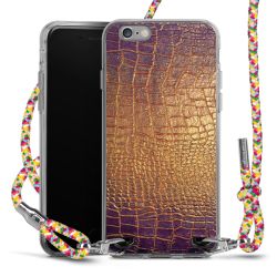 New Carry Case Transparent Stoff colourful/silber