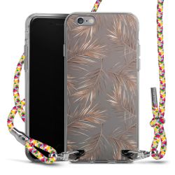 New Carry Case Transparent Stoff colourful/silber