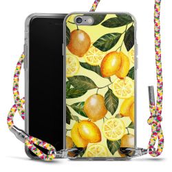 New Carry Case Transparent Stoff colourful/silber