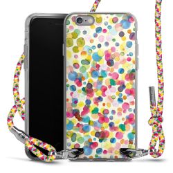 Carry Case Transparent Fabric colourful