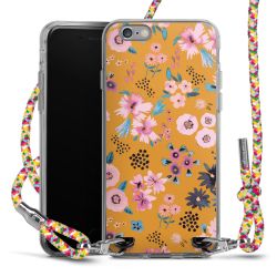 Carry Case Transparent Fabric colourful