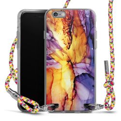 Carry Case Transparent Fabric colourful