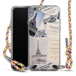 Carry Case Transparent Fabric colourful