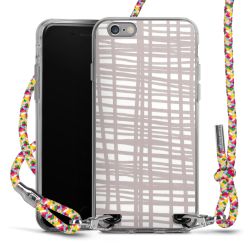 New Carry Case Transparent Stoff colourful/silber