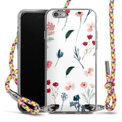 Carry Case Transparent Fabric colourful