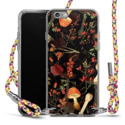 Carry Case Transparent Fabric colourful