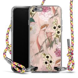 Carry Case Transparent Fabric colourful