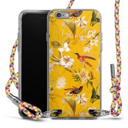 Carry Case Transparent Fabric colourful