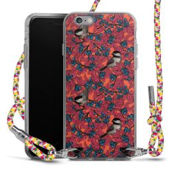 Carry Case Transparent Fabric colourful