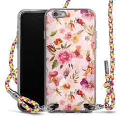 Carry Case Transparent Fabric colourful