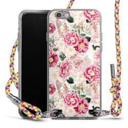 Carry Case Transparent Fabric colourful