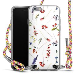 Carry Case Transparent Fabric colourful