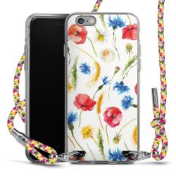 Carry Case Transparent Fabric colourful