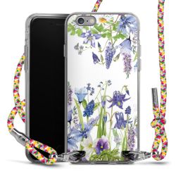 Carry Case Transparent Fabric colourful