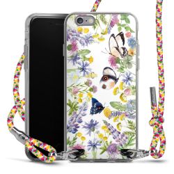 Carry Case Transparent Fabric colourful