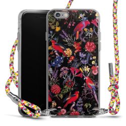 Carry Case Transparent Fabric colourful