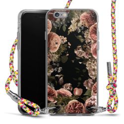 Carry Case Transparent Fabric colourful