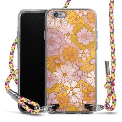 Carry Case Transparent Fabric colourful