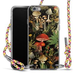 Carry Case Transparent Fabric colourful