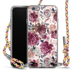 Carry Case Transparent Fabric colourful