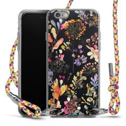 Carry Case Transparent Fabric colourful