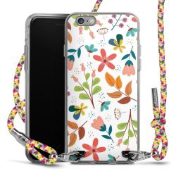 Carry Case Transparent Fabric colourful