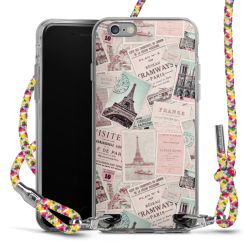 Carry Case Transparent Fabric colourful