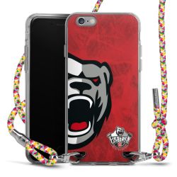 New Carry Case Transparent Stoff colourful/silber