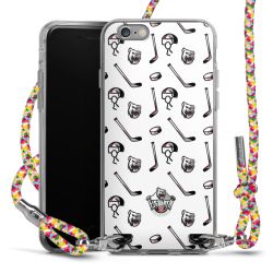 New Carry Case Transparent Stoff colourful/silber