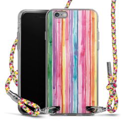 Carry Case Transparent Fabric colourful