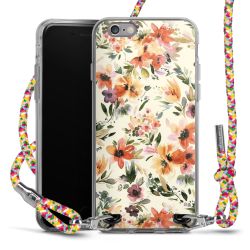 Carry Case Transparent Fabric colourful